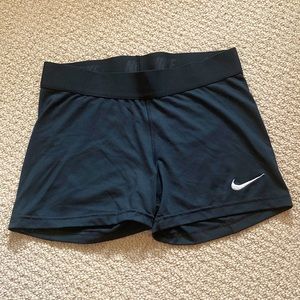 Nike Dri-Fit Black Spandex Shorts